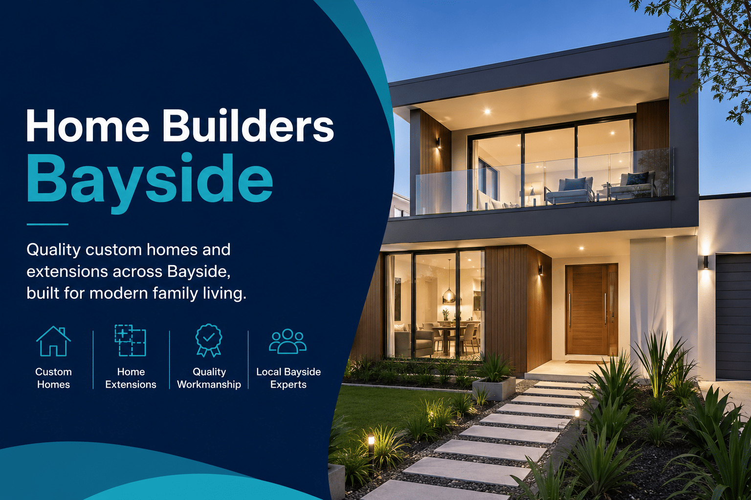 custom home builders Bayside