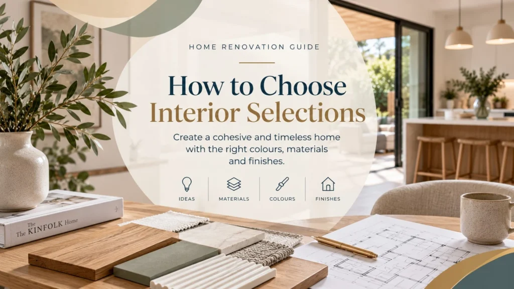 How to Choose Interior Selections for Your Home Renovation