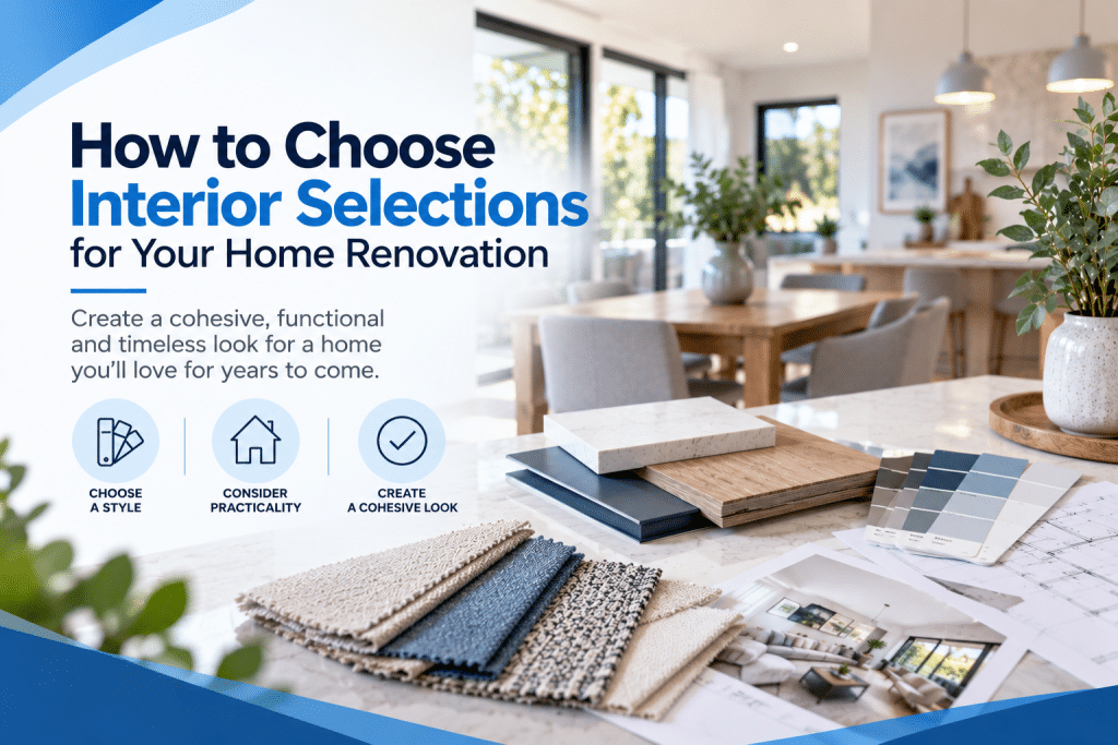 How to Choose Interior Selections for Your Home Renovation